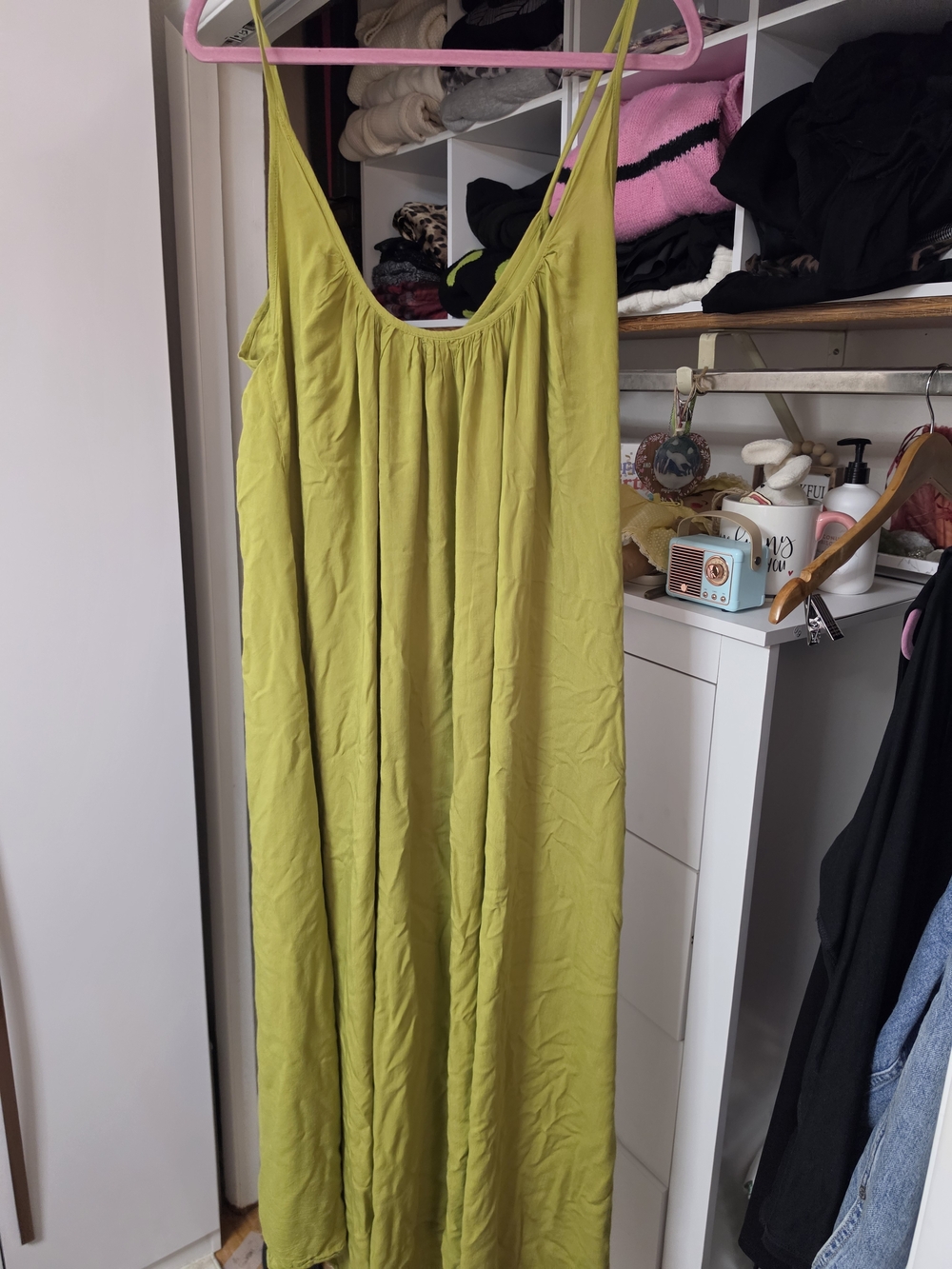 Salt and Sea from Kuaui Lime Green Slip Maxi Dress - Picture 3 of 3